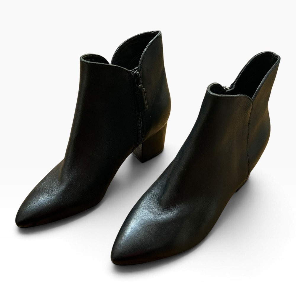 Cole Haan Black Women's Elyse Pointed-Toe Dress Booties Size 5B NEW! - Picture 7 of 11